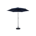 thumbnail image 4 of Leumius 9FT Outdoor Patio Umbrella,Outdoor Table Umbrella with 6 Sturdy Ribs, Push Button Tilt and Crank,Yard Umbrella, Market Umbrella for Deck, Backyard, Pool (Base Not Included),Navy Blue, 4 of 10