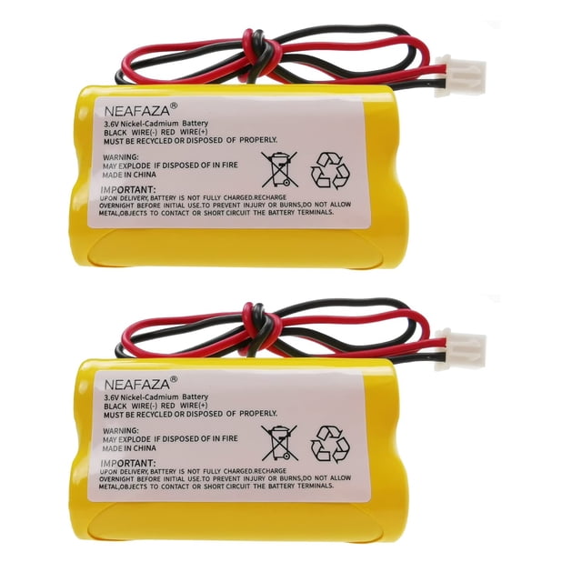 Paquete de baterías de luz de emergencia NEAFAZA 3.6 V 900 mAh AA Ni-Cd