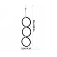 thumbnail image 3 of Reptile Climbing Loops,Three Rings Snake Climbing Rings for Ball Python | Terrarium Habitat Decor | Snakes Tank Accessories for Climb Toys, 3 of 6