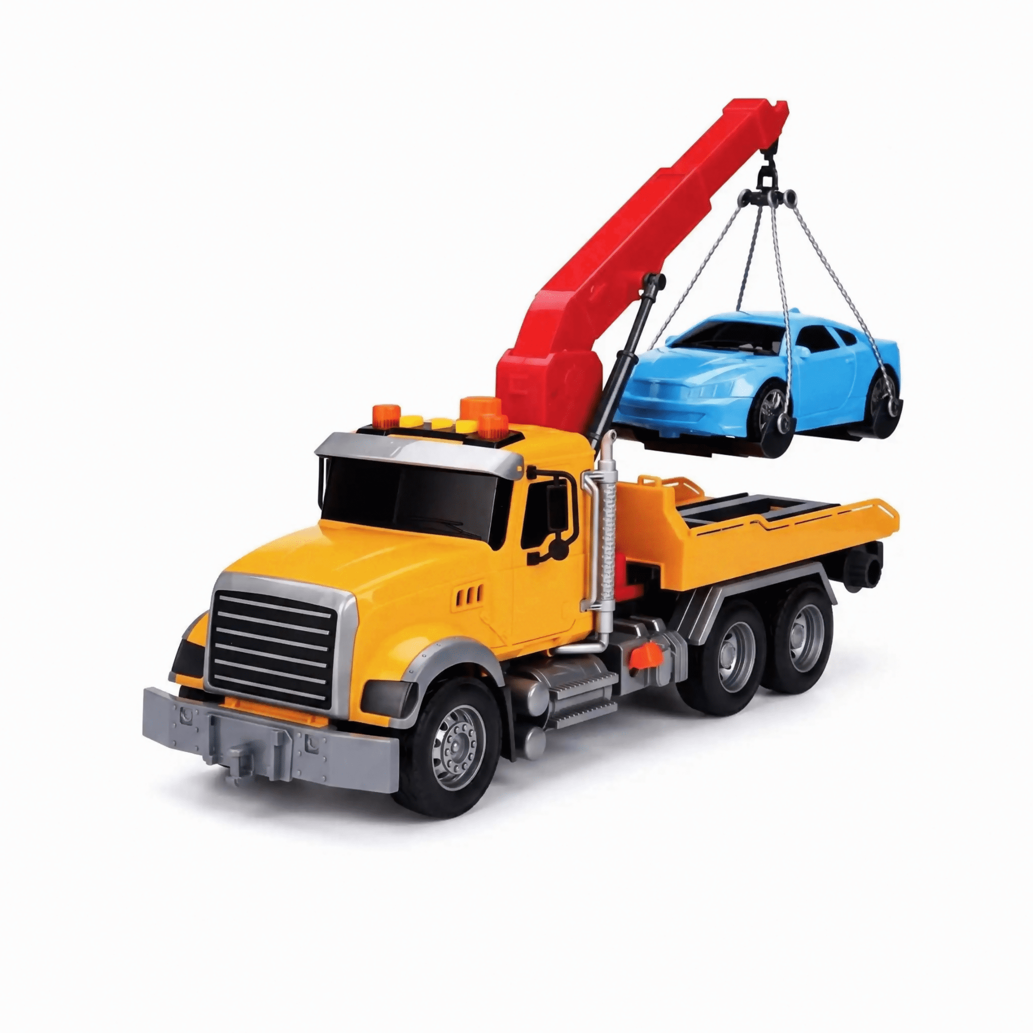 Dickie Toys Happy Fendt Forester Truck And Trailer, 25 Inch