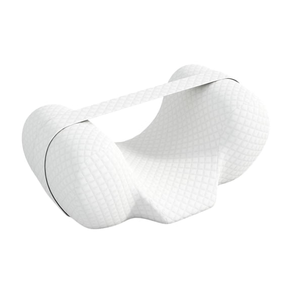 Almohada para dormir vertical, almohada antiarrugas, previene las arrugas, versátil, mantiene Blanco