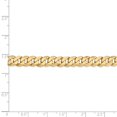 thumbnail image 5 of 14K Yellow Gold bracelet Curb chain 24 in 7.25 mm 7.25mm Beveled, 5 of 5
