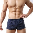 thumbnail image 5 of AYYUFE Fashion Star Dots Clover Print Boxers Underwear Men's Shorts Home Underpants, 5 of 8