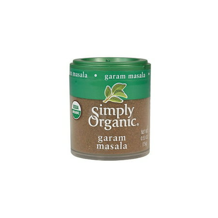 Simply Organic Garam Masala, Certified Organic, 0.53