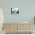 thumbnail image 4 of Stupell Industries Relaxing Boats Floating Harbor Marina Ocean Town Photograph Luster Gray Floating Framed Canvas Print Wall Art, Design by Tom Mielko, 4 of 5