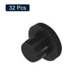 thumbnail image 4 of Uxcell 32 Pieces Black Rubber Stopper, 12mm Plug Holes for 11.5-11.8mm/0.45-0.46" Hole, 4 of 6