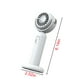 thumbnail image 3 of Ventilador de cuello portátil | Ventilador manos libres recargable por USB | 3 velocidades y batería de 2000 mAh | Ajustable a 130° para viajes, oficina y exteriores, 3 of 5