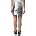 thumbnail image 2 of Zadig & Voltaire womens  John Cuir Metal Leather Skirt, 40, 2 of 7