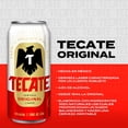 thumbnail image 2 of Cerveza clara Tecate original lata 473 ml, 2 of 4