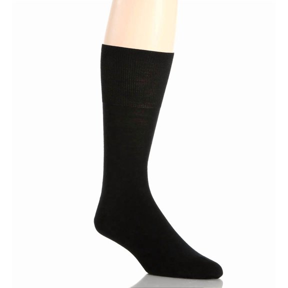 Men's Falke 14435 Airport Heat Regulating Virgin Wool Sock (Black M)