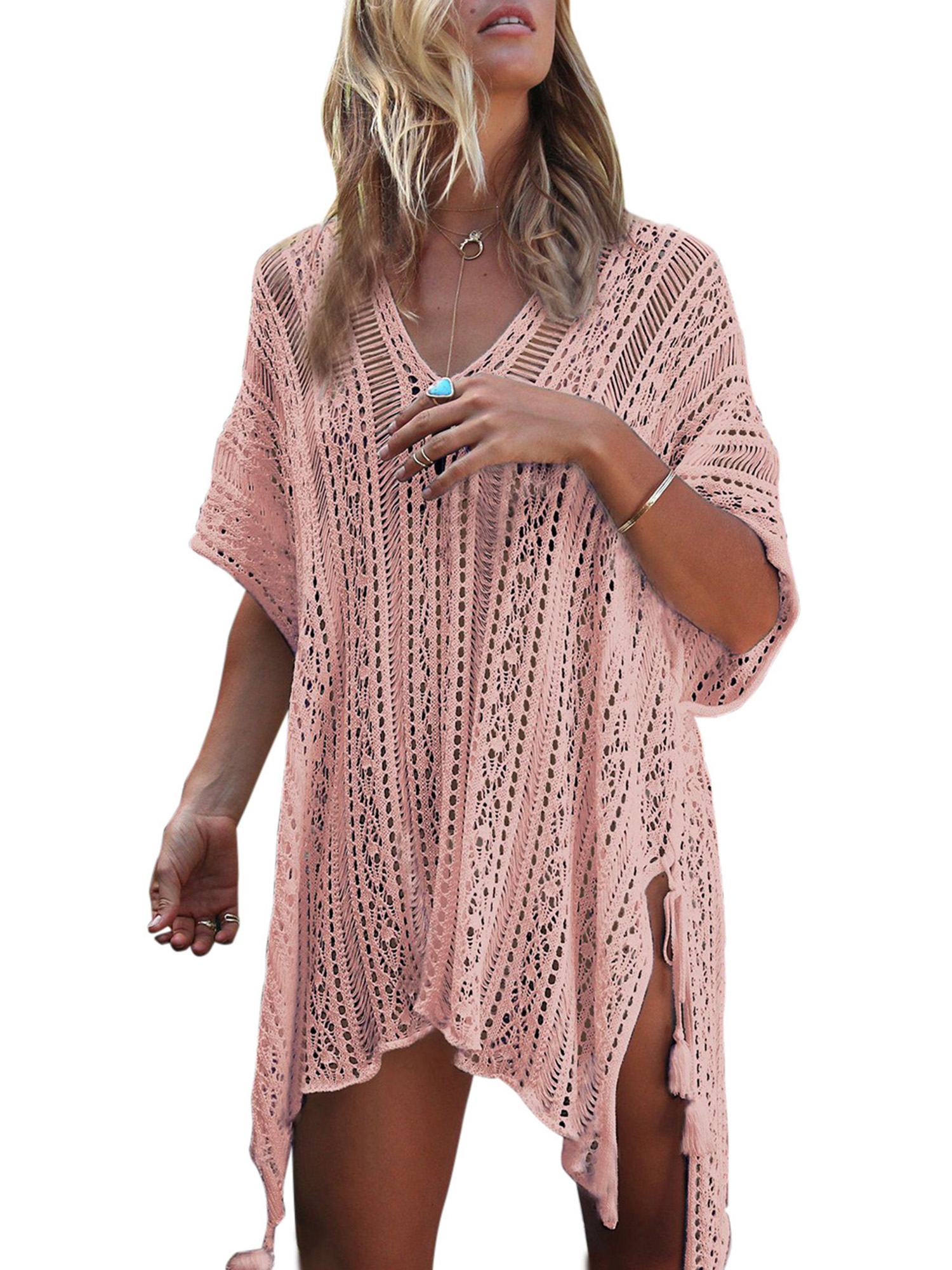 short sleeve swim cover up