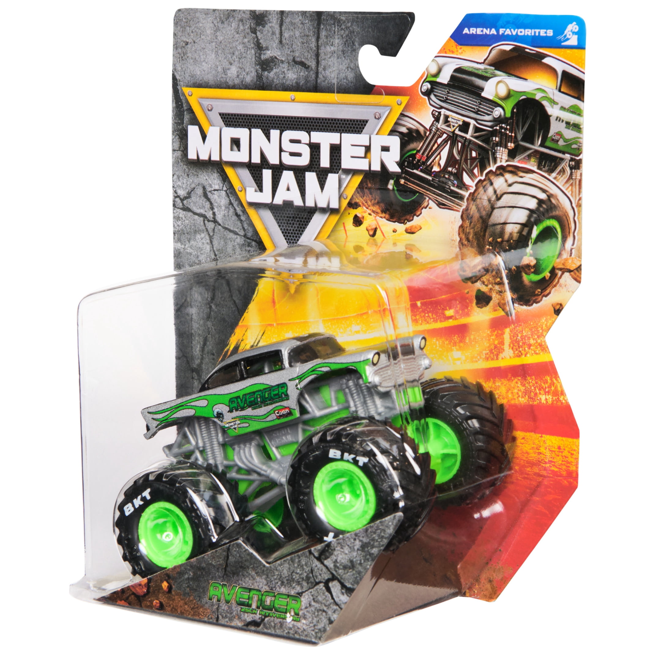 Monster Jam Avenger Monster Truck, 1:64 Scale