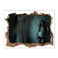 thumbnail image 1 of Bewildely Pegatinas de pared rotas de Halloween de Zombie de terror, decoración tridimensional para el hogar, calcomanías de monstruo de PVC, papel Kits de decoración para fiestas KM314 Bewildely HA068226-03, 1 of 6