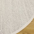 thumbnail image 3 of Safavieh Natural Fiber Kentigern Solid Area Rug, Marble/Beige, 6' x 8' Oval, 3 of 10