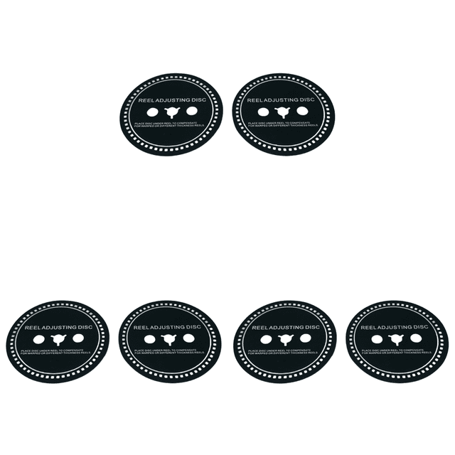 Espaciador Adaptador Trident/NAB 2 Piezas para Grabadora Cinta Carrete A Carrete (1 0 Mm)