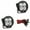 Multicolor, variant on Baja Design 587805 LED Light Pods Clear Lens Wide Cornering Pair Squadron