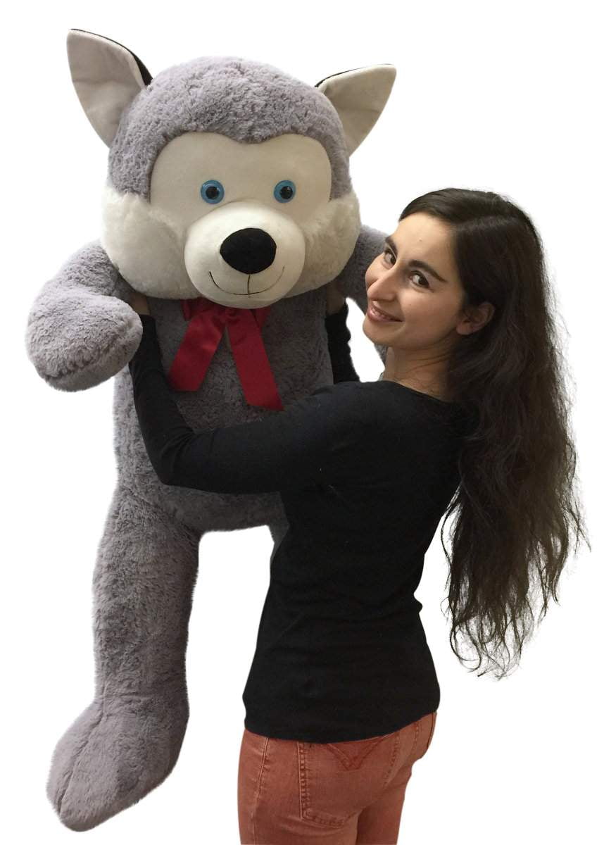 5ft tall stuffed husky