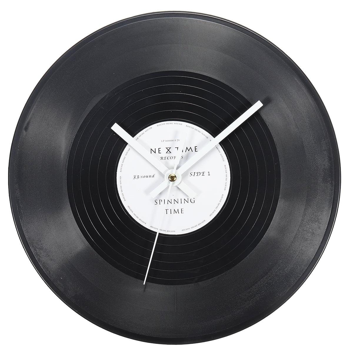Hercule Poirot Vinyl Wall Clock Made of Vinyl Record Original gift 2319 
