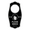 Black, variant on Signs ByLITA Please Knock Thank You Door Hanger - White, 4" x 8"