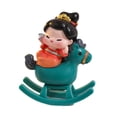 thumbnail image 3 of Figura de niña Tang china Figura de dama de la corte china Regalo de inauguración de la casa Niña linda B, 3 of 9
