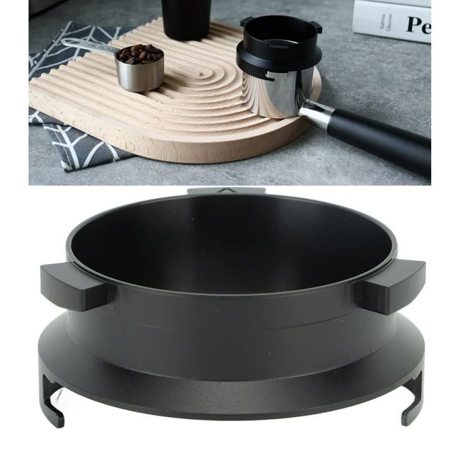 Anillo de Café en Polvo Embudo Dosificador Manos Libres de Aleación de aluminio de 51 mm para 9 Serie 9335 9155 9355 9665, Hecho de material seguro, no Tóxico, Duradero y