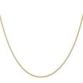 thumbnail image 2 of 14K Yellow Gold Spiga Wheat Chain Necklace 18 inch 1 mm Parisian with Lobster Clasp, 2 of 4