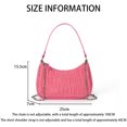 thumbnail image 2 of Bolsos de hombro para mujer, lindo bolso de mano Hobo Mini bolso de mano con cierre de cremallera, 2 of 7