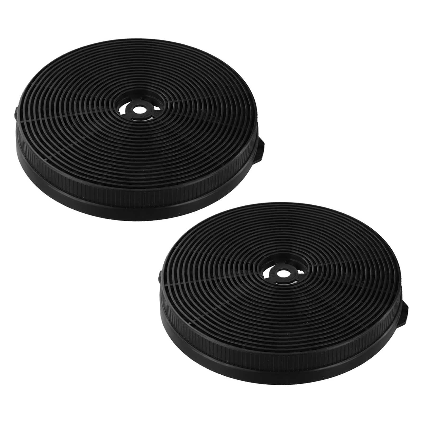SPRING 175Mm*24Mm Activated Carbon Filter Kitchen Range Hood Accessories Filters 2Pcs Kitchen Appliances Range Hood Parts