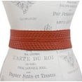 thumbnail image 3 of Women's High Waist Braided Woven Full Grain Leather Belt, 3 of 3