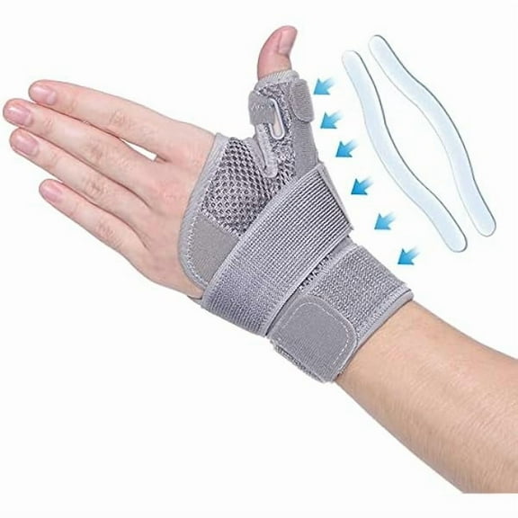 WEEKS Thumb & Wrist Brace, CMC Thumb Brace Spica Splint for Pain Relief Tendonitis
