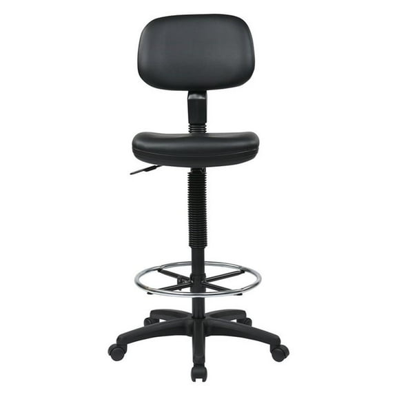 Scranton & Co Sculptured Seat and Back Vinyl Drafting Chair