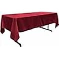 thumbnail image 3 of LA Linen TCpop60x144-CranberryP28 Polyester Poplin Rectangular Tablecloth, Cranberry - 60 x 144 in., 3 of 4