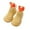 Yellow, variant on Baby Cotton Sock Shoes Non Floor Slipper Soft Sole Sneakers Boys Girls Walking Socks Shoes for 12-18 Months