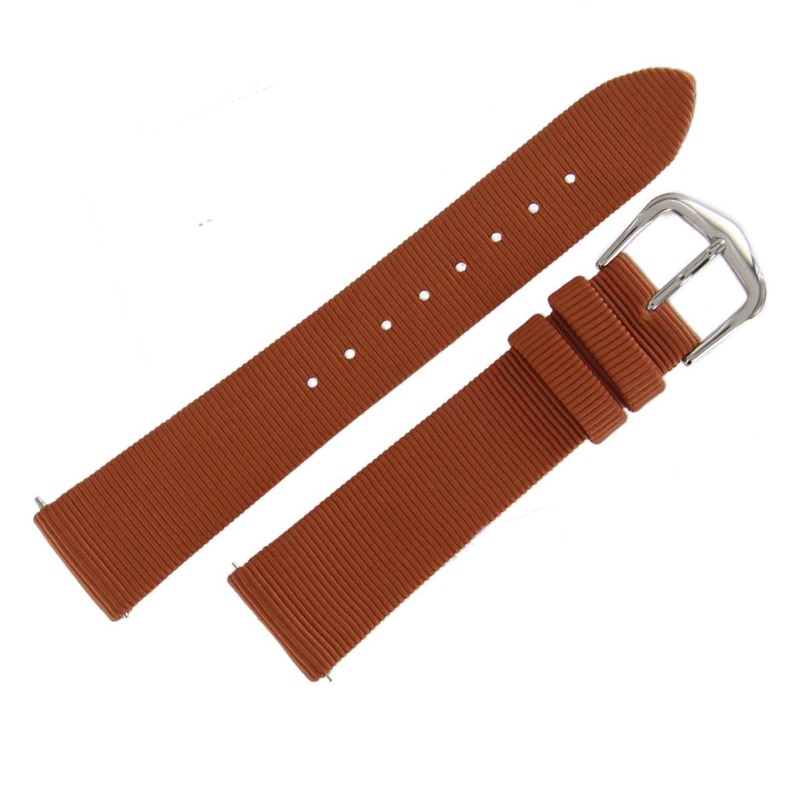 HadleyRoma LS732 18mm Regular Cinnamon Grosgrain Ribbon Ladies Watch