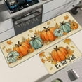 thumbnail image 5 of PEIBang Non-Slip Kitchen Rugs Set 2-Piece 16.00x24.00in + 16.00x48.00in Polyester Floor Mats with Rubber Backing,Absorbent Washable Low Pile Multicolor Decor for Sink Entryway Dining Room, 5 of 6