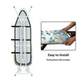 thumbnail image 4 of HELLHERO Ironing Board Cover 54"x15" , Easy Fit, Scorch & Stain Resistant, Fits Standard Large Ironing Board - Flowers, 4 of 5
