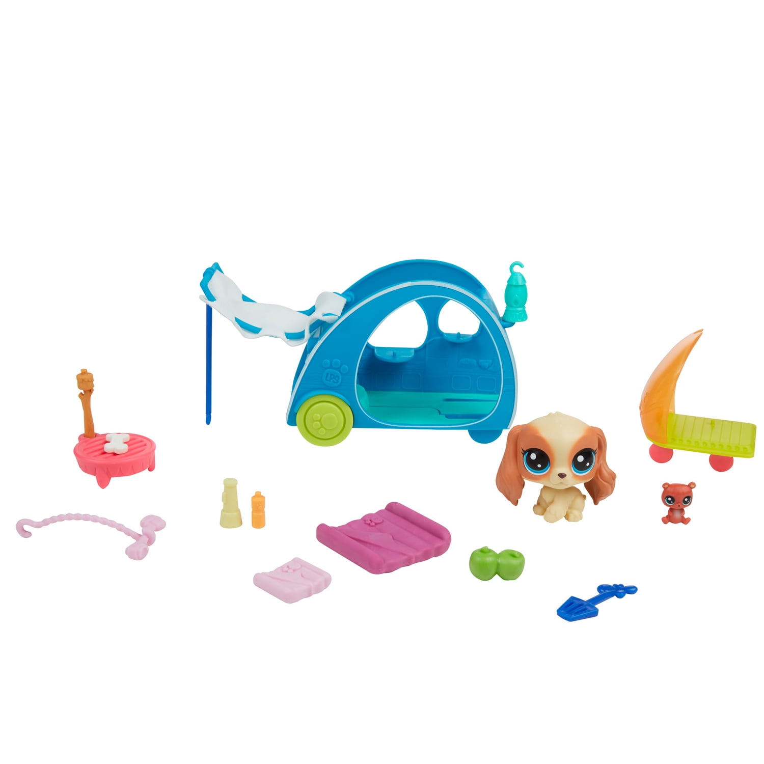 littlest pet shop camping set