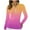 Hot Pink, variant on Women's Sports Style Sportswear Baseball Zipper Tops V-Neck Long Sleeved Pullover Breathable Sweat Wicking Functional Suit Top