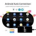 thumbnail image 3 of 7'' 1 Din Car Radio Mirror Link MP5 Player Car Stereo Wireless Carplay Android Auto Car Audio Electric Telescopic Screen Support USB/TF Card Bluetooth, 3 of 12