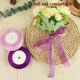 thumbnail image 5 of Cinta de Organza de gasa transparente, color morado y rosa, 50 yardas, para manualidades DIY, decoración de Navidad, Halloween, boda, envoltura de regalo, tela con lazo, 5 of 5
