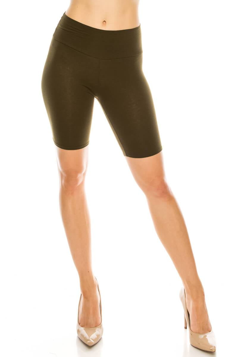 high waisted biker shorts walmart
