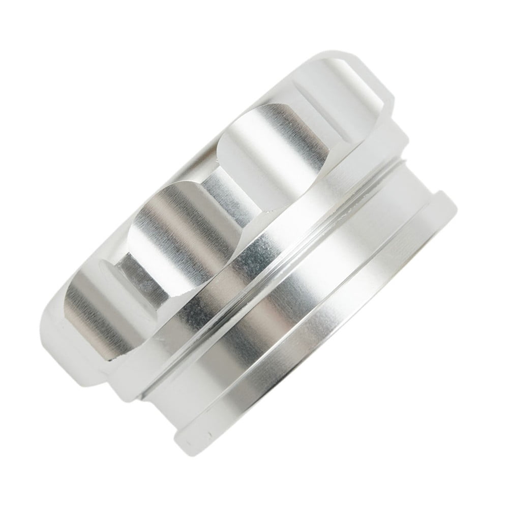 Bocchettone Saldabile Con Tappo Per Serbatoio Acqua/olio - Alluminio, Diametro 50.8mm, Cromato