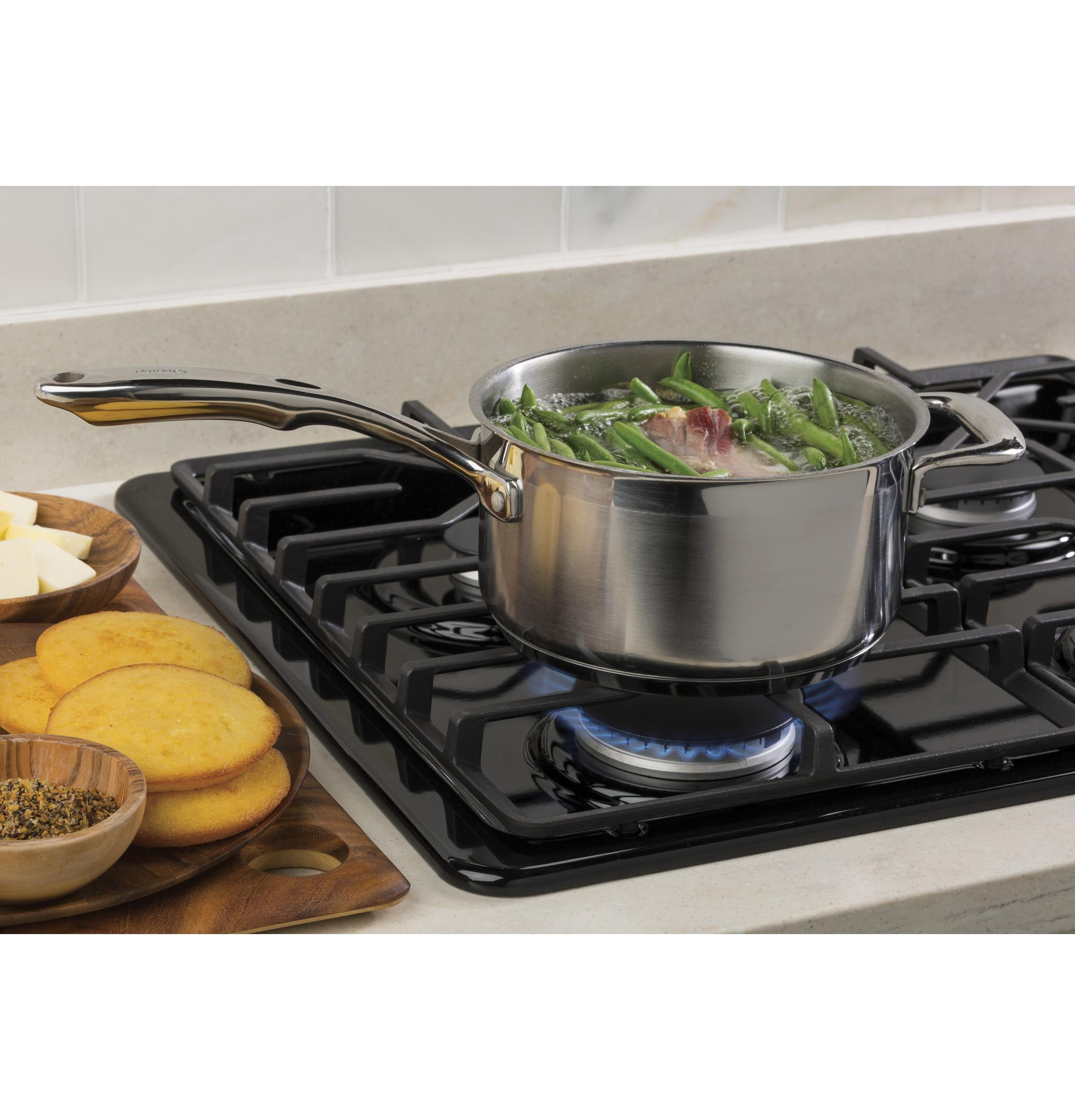 GE JGP3030DLBB 30 inch Black 4 Burner Gas Cooktop