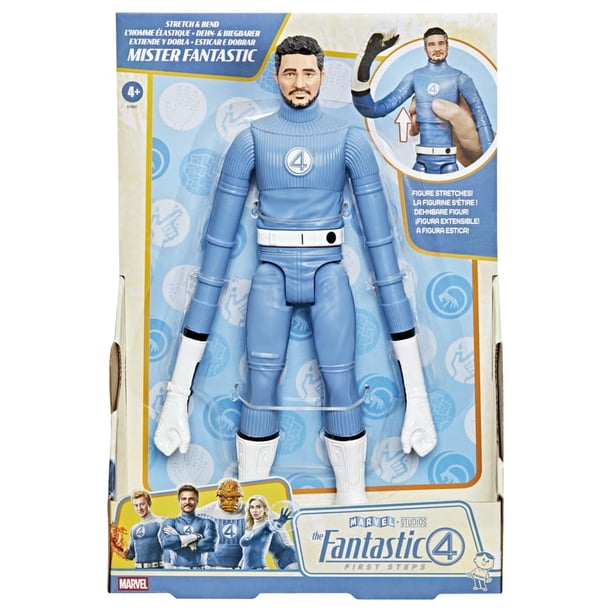 Figura de acción Marvel Stretch & Bend Mister Fantastic