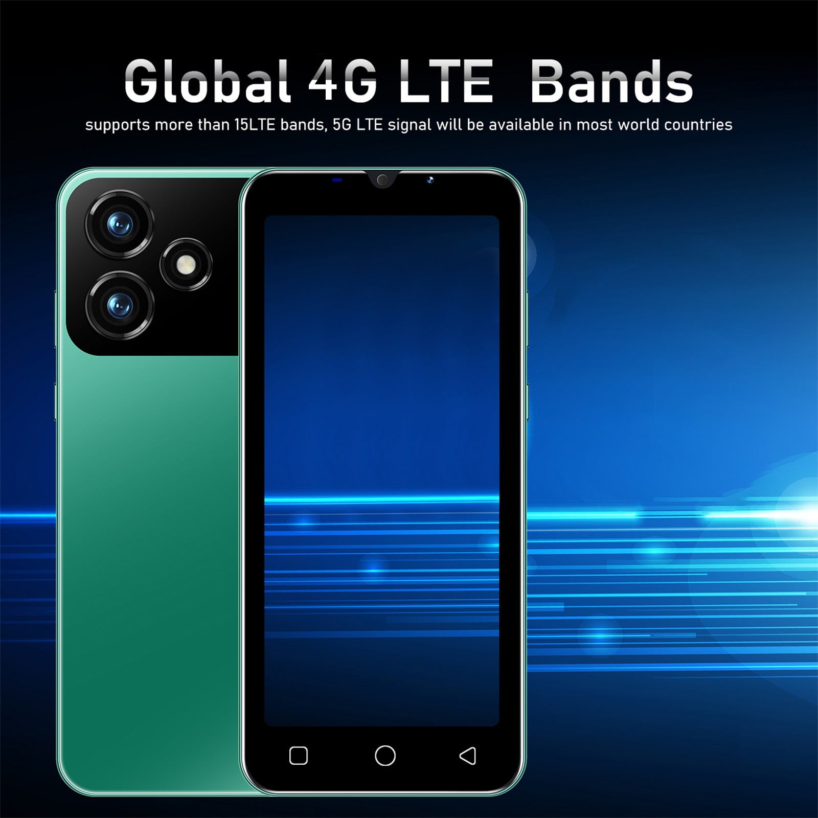 FYTPOV Android Phone, 5.5 Inch Smartphone SIM Android Gaming HD Camera WIFI Portable Mobile Phone, Cell Phones Unlocked