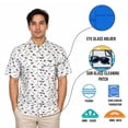 thumbnail image 1 of Columbia Men's White Fly Pride Super Slack Tide Camp S/S (111), 1 of 12