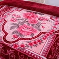 thumbnail image 4 of MERRY HOME Queen Fleece Bed Blanket For Winter, Polyester Soft Fleece Blanket&Throw, Korean Style, 77"x87", 4 of 8