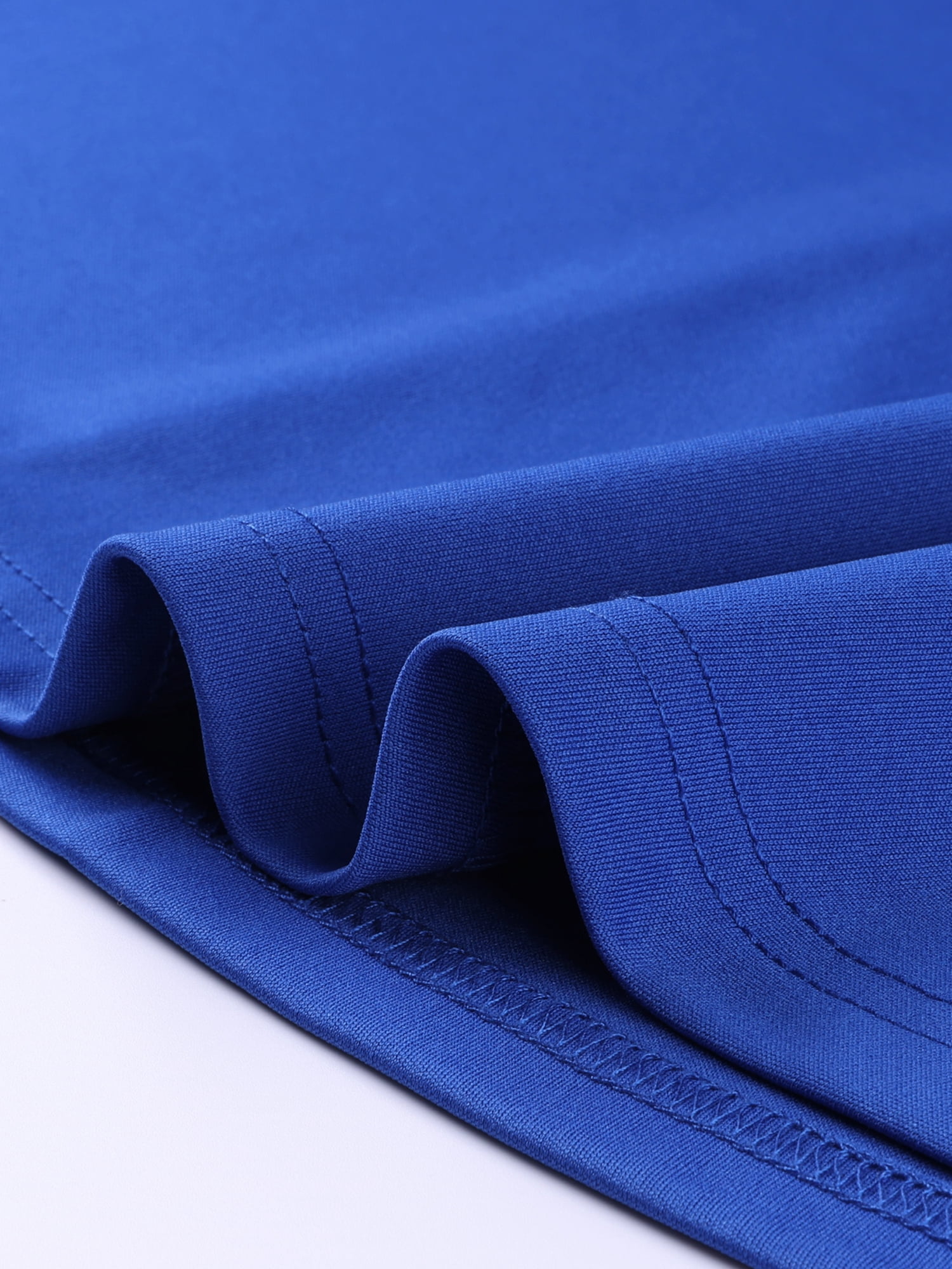DARING DIVA Long Sleeve Square Neck Dress XL Royal Blue