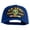 Royal, variant on U.S. Army Seal Vietnam Veteran Patched Solid Cotton Twill 5 panel Mesh Back Cap - Black OSFM