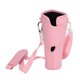 thumbnail image 3 of Funda para taza con correa ajustable, portavasos de neopreno con aislamiento térmico de 40OZ para gimnasio al aire libre, color rosa, 3 of 10